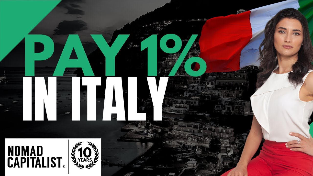 Live in Italy and Pay 1% Tax