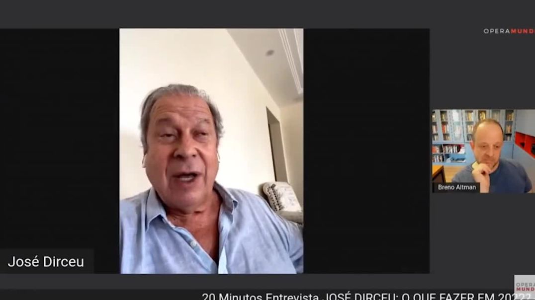 Zé Dirceu: "Estamos criando as bases para uma mudança de regime"