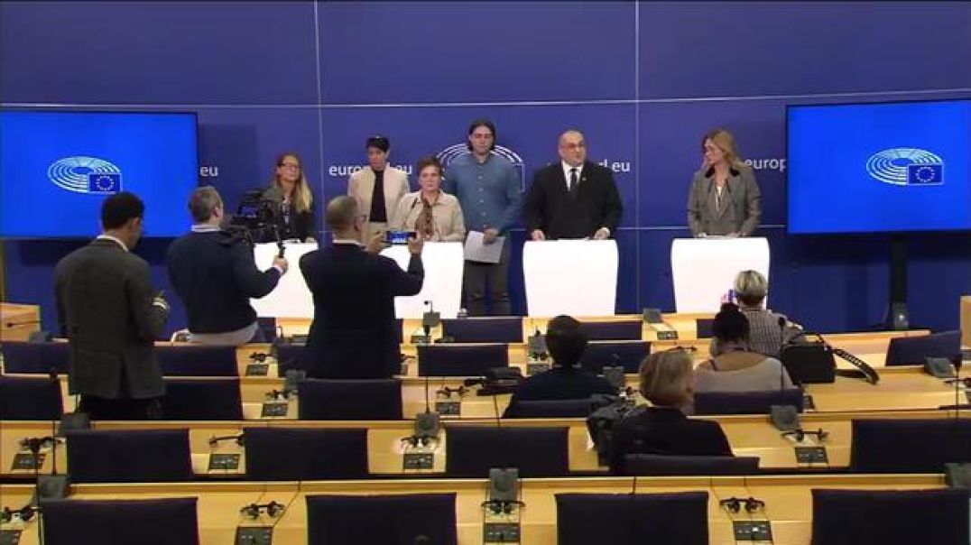 Press conference after Pfizer CEO Albert Bourla refused to answer in front of European Parliament