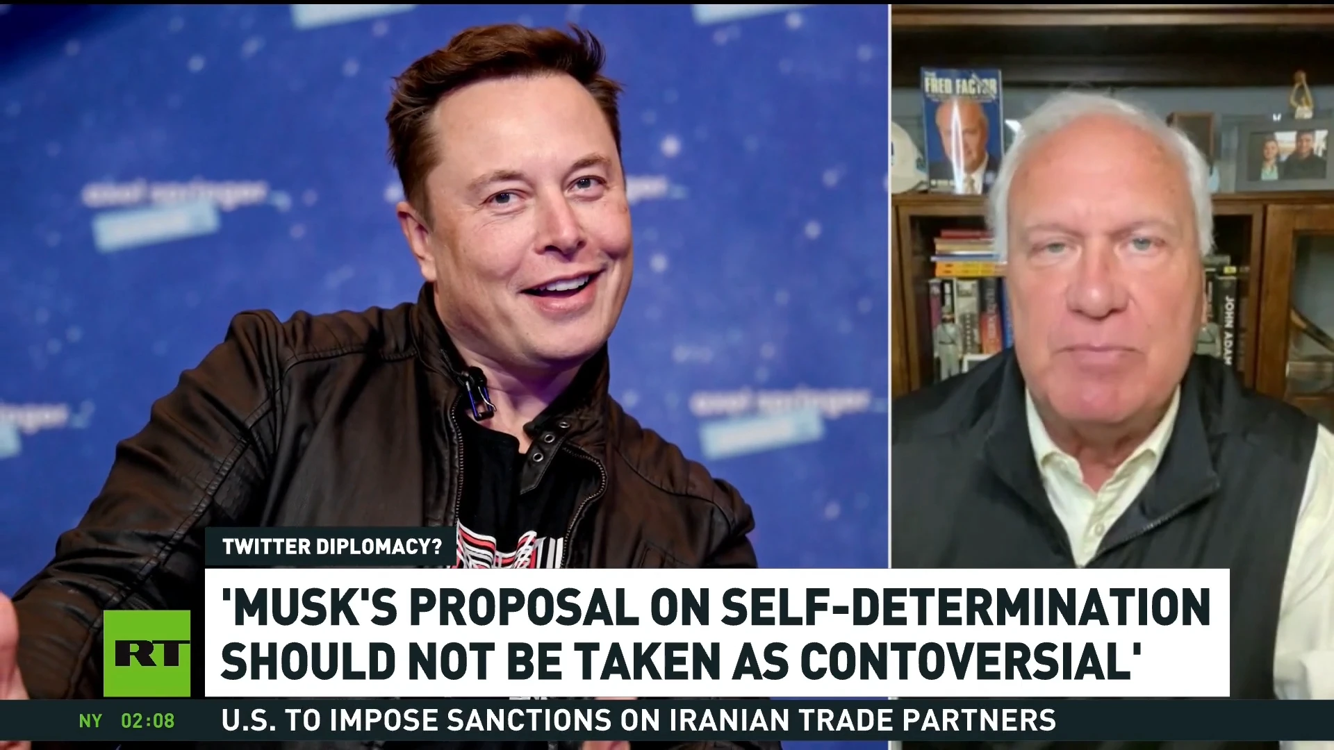 Musk proposes Ukraine peace plan