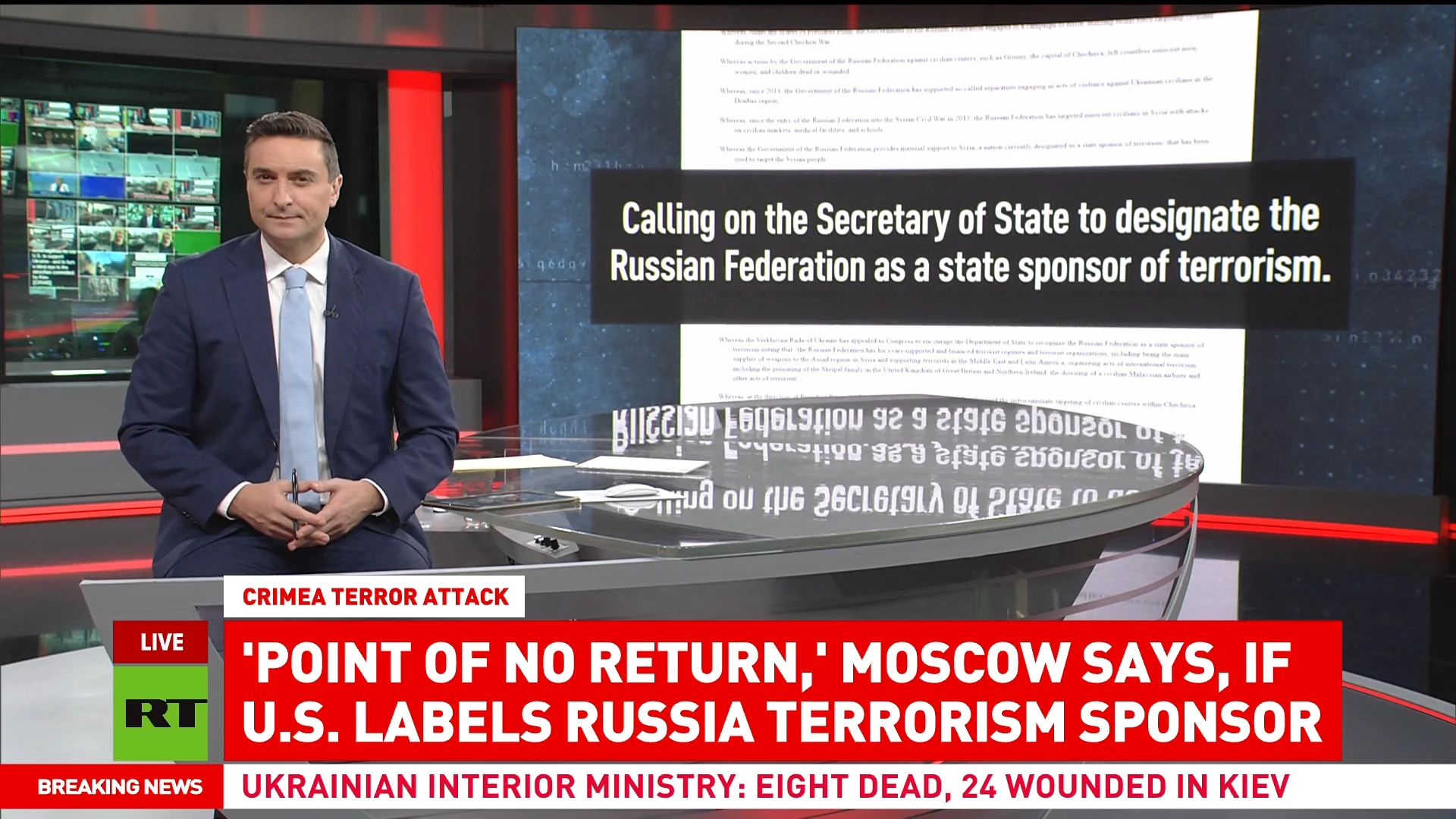 'Point of no return' | Moscow warns US against labeling Russia terrorism sponsor