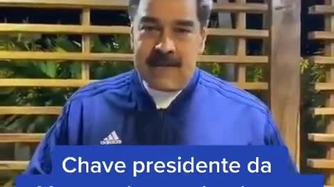 Maduro manda saudações ao Lula nessa eleição