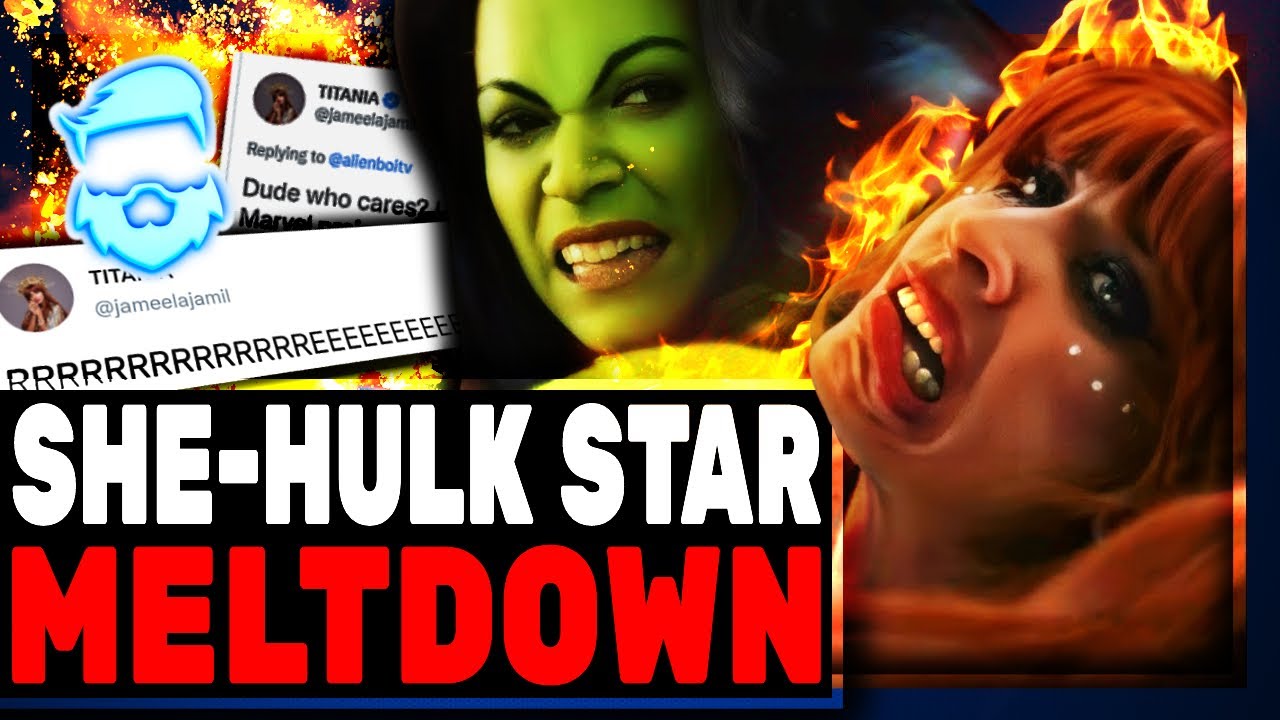 She-Hulk Star Has INSANE Meltdown On Twitter After Show ROASTED & Insults Fans Directly!