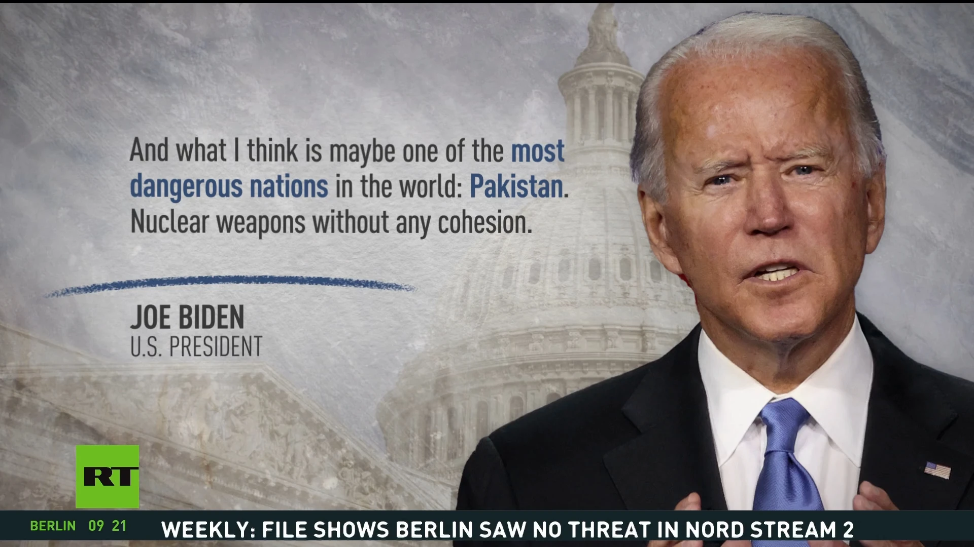 Biden labels Pakistan 'one of the most dangerous countries in the world'