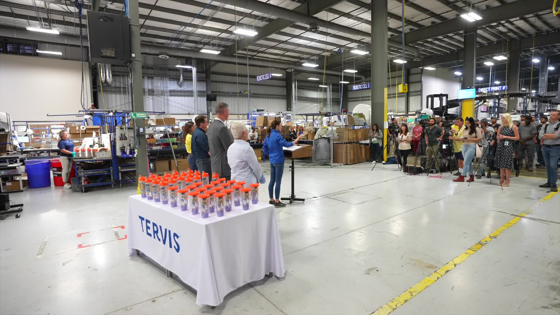 First Lady Casey DeSantis Visits Tervis