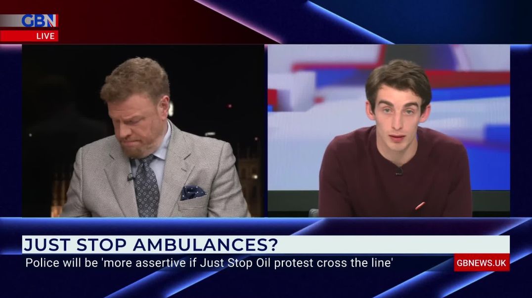 Just Stop Oil protester's FULL CLASH with Mark Steyn- 'Woke privilege- Are you serious-!