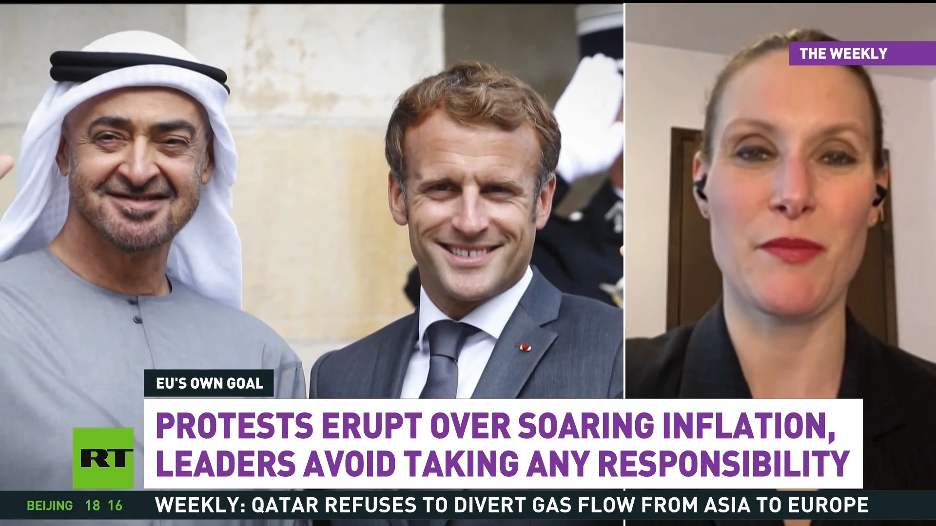 Protests erupt across EU over soaring inflation while bloc’s leaders avoid taking responsibility