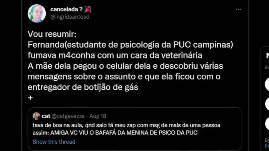 Mãe BURGUESA OFENDE ficante da faculdade da filha, Mas parece que já foi MERETRIZ