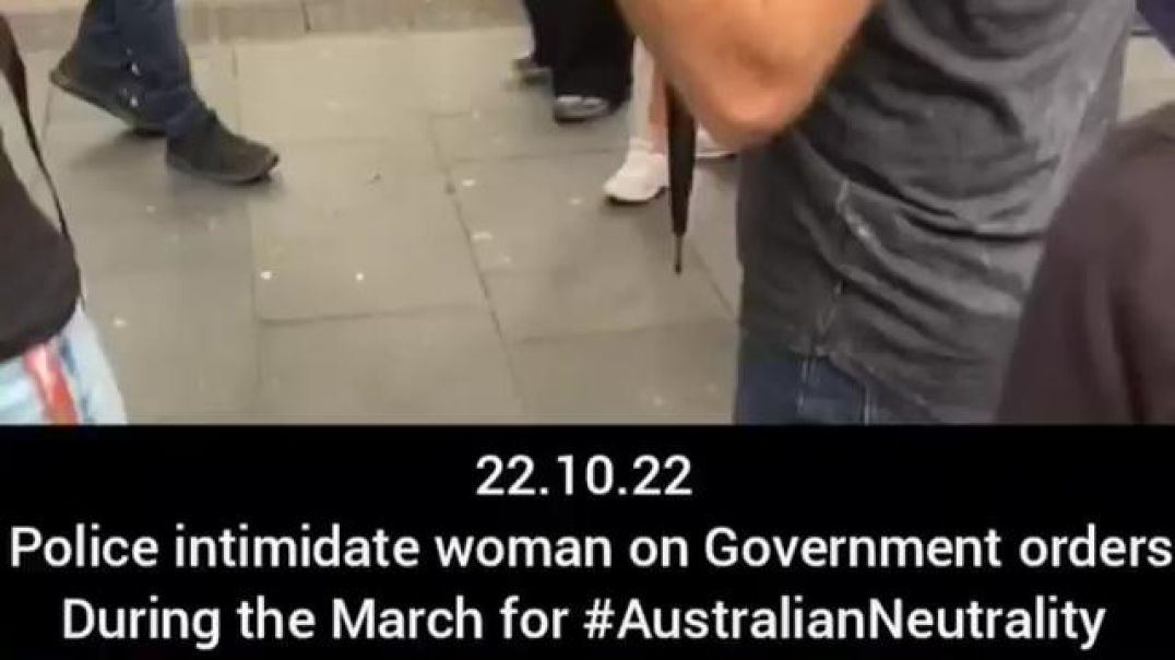 NSW AU: Police Intimidate Woman on  Government Orders