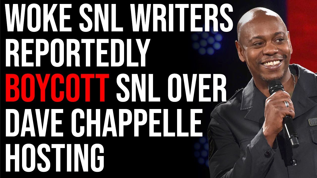 Woke SNL Writers Reportedly BOYCOTT SNL Over Dave Chappelle Hosting