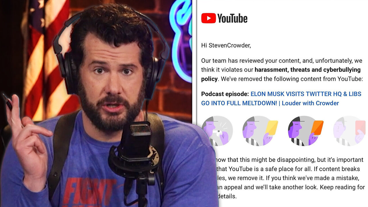 The VIDEO That Got us BANNED on YouTube! | Louder with Crowder