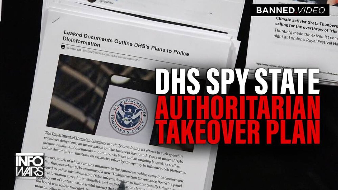 Leaked Documents Reveal DHS Spy State Authoritarian Takeover Battle Plan