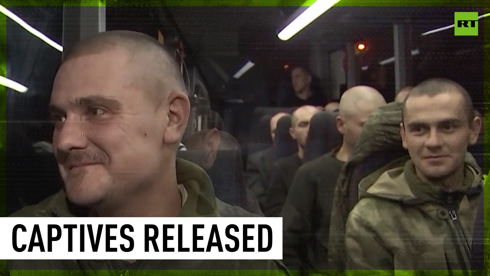 Russian PoWs return home