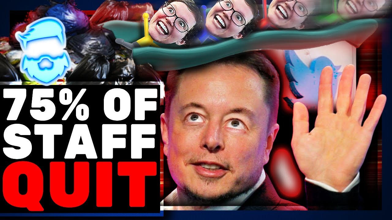 Elon Musk LAUGHS As 1,200 MORE Twitter Staff Quit! MSM & Leftist CRY As Somehow Twitter Doesn't Fail