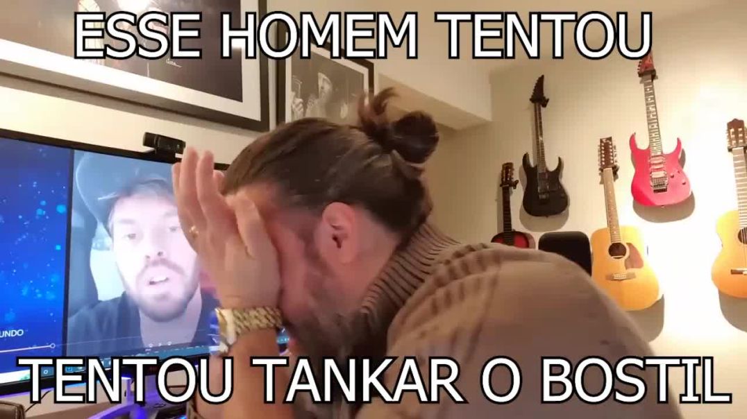 Este homem tentou tankar o bostil