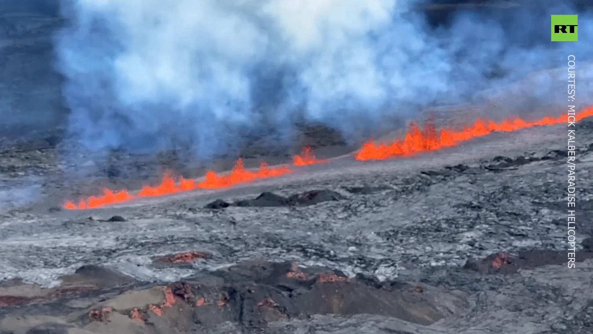 World’s largest active volcano erupts