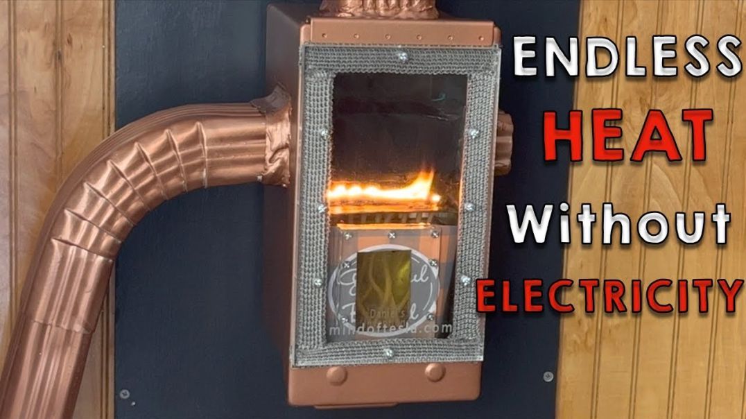 ENDLESS Heat for Your Home WITHOUT Electricity