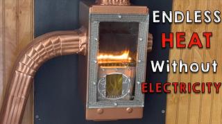 ENDLESS Heat for Your Home WITHOUT Electricity