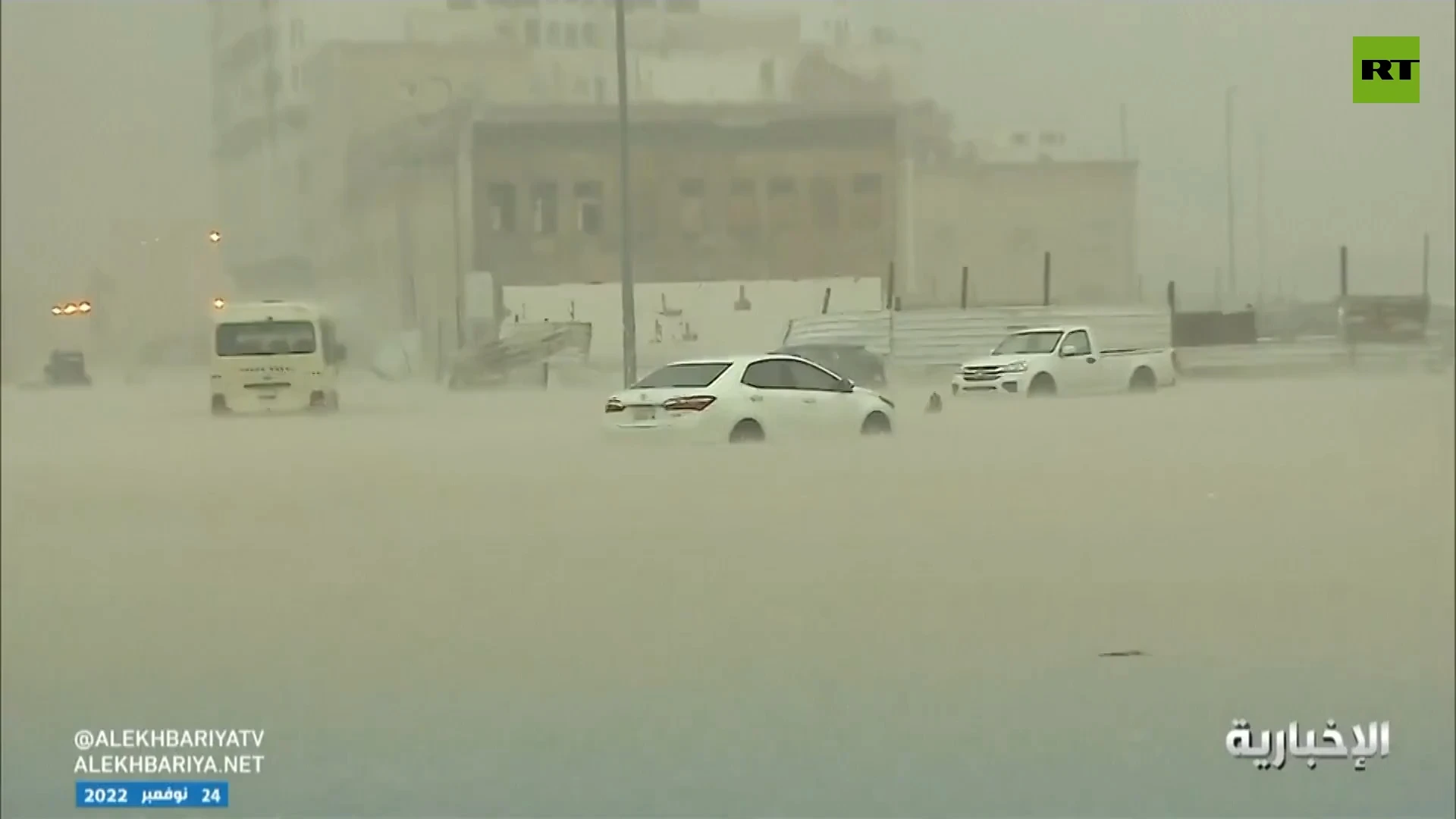 Severe flooding paralyzes Saudi city of Jeddah