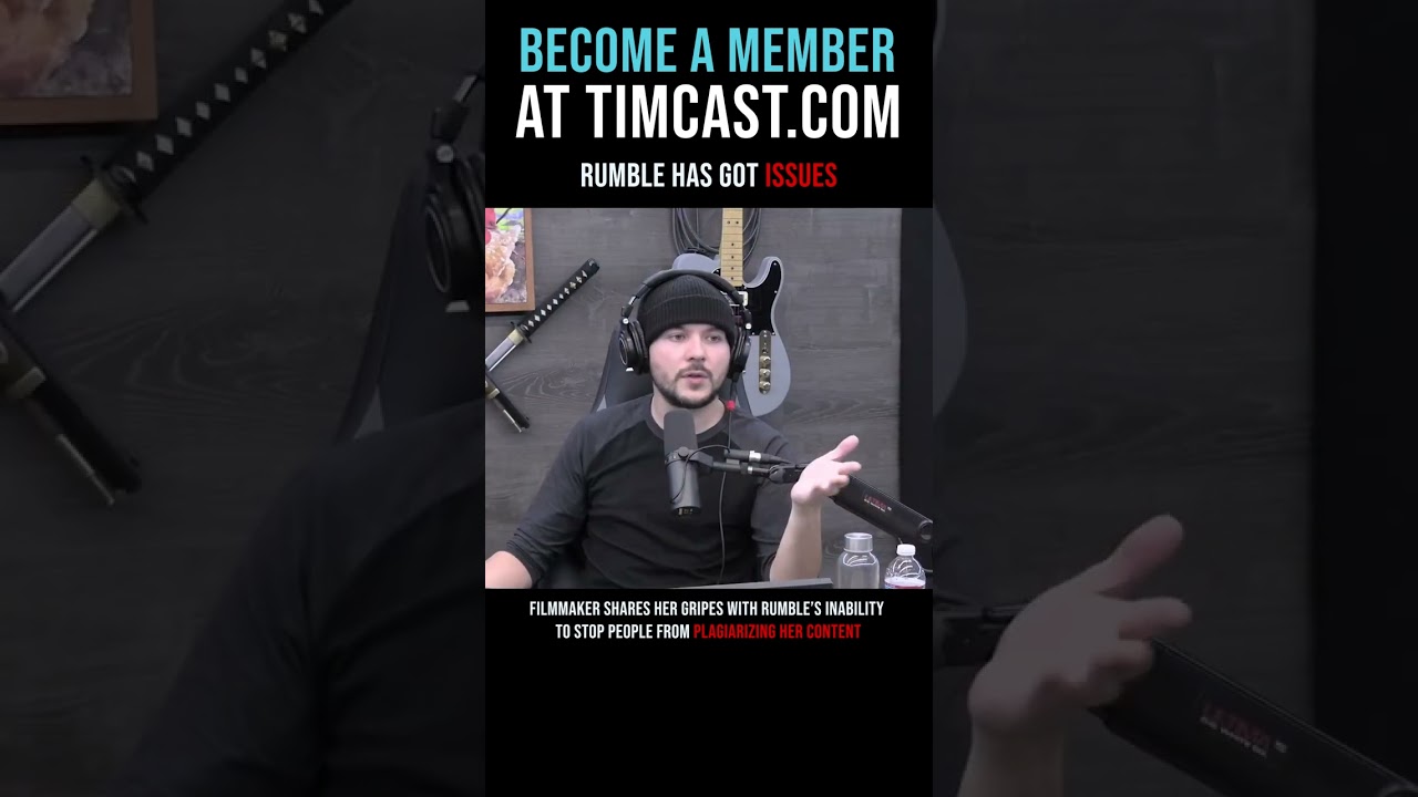 Timcast IRL - Rumble Has Got Issues #shorts