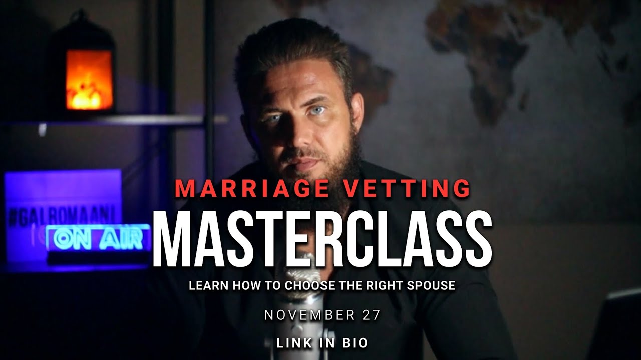 Marriage Vetting Masterclass This Sunday, Nov 27