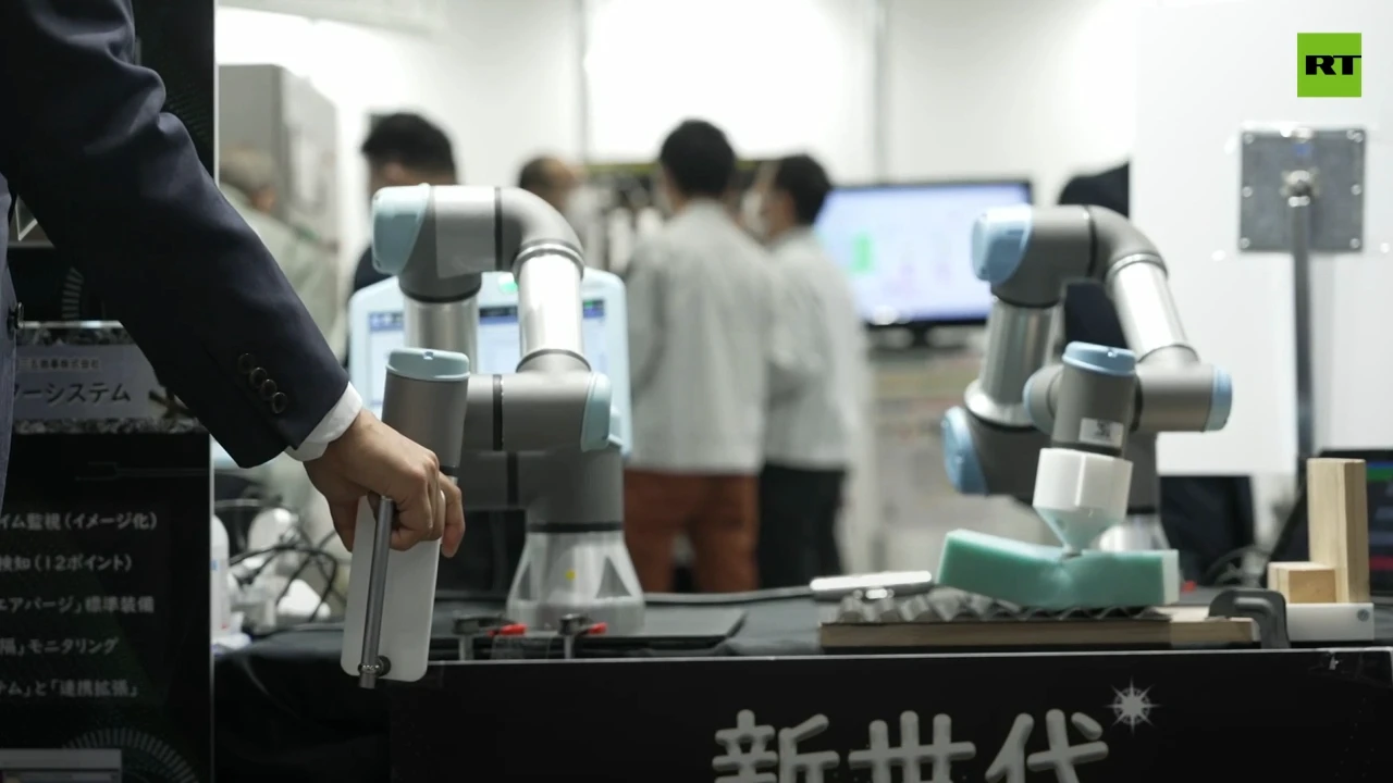 New Japanese robot has lifelike sense of touch