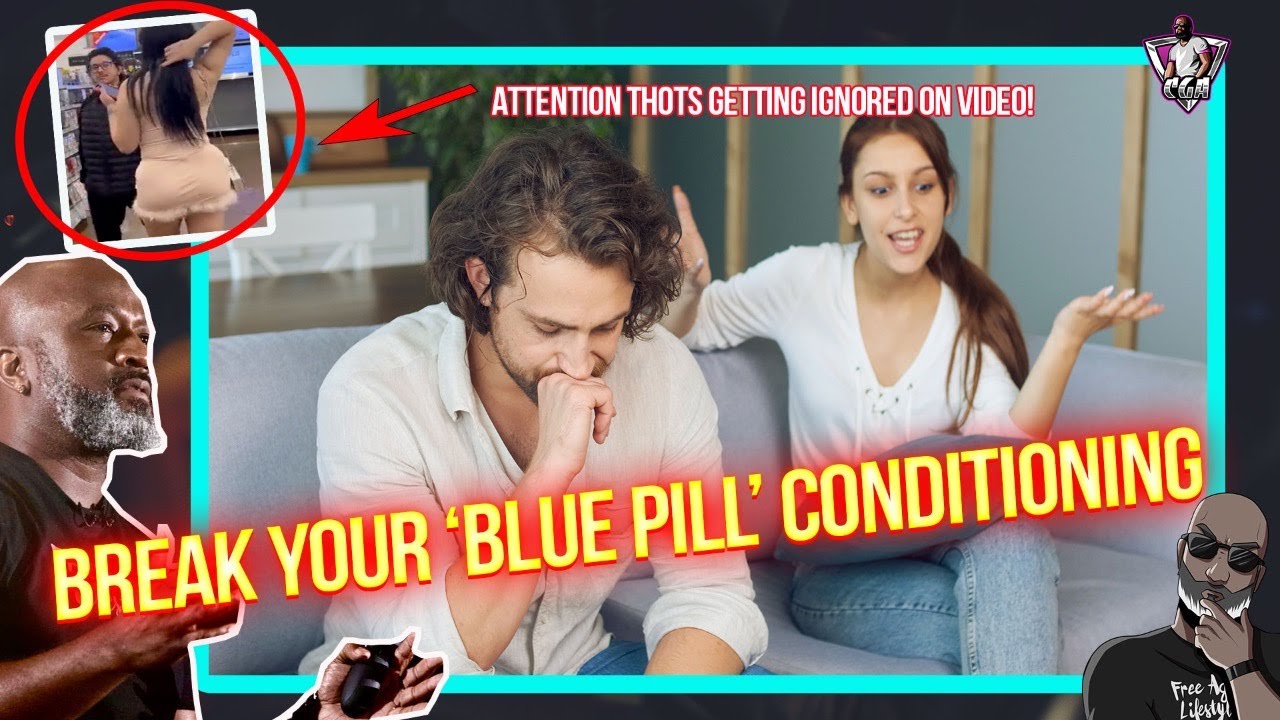 How To Break Your "BLUE PILL" Conditioning | Men Ignoring Attention 304's In Public