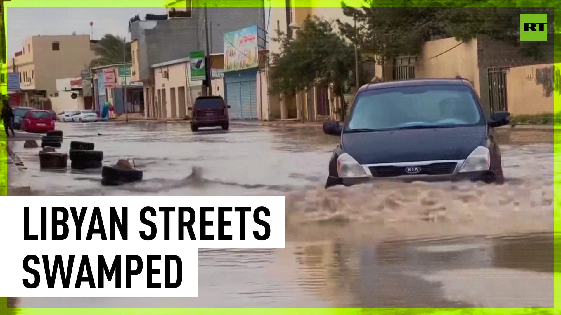 Heavy rain triggers flooding of Libyan capital