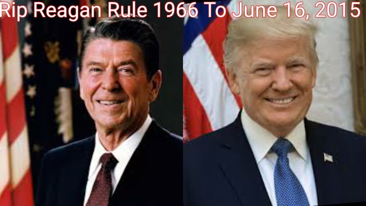 Importance Of The Reagan Rule In Republican Politics & The Upcoming Republican Civil War