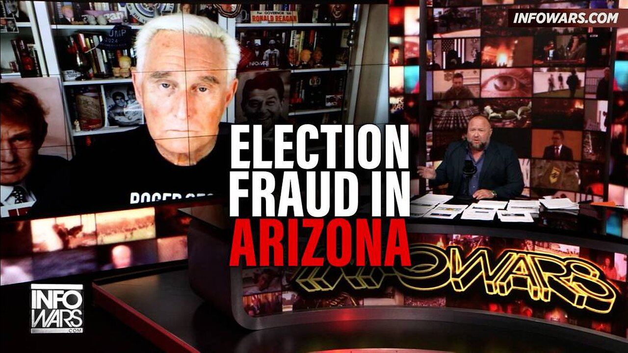 Exclusive: Roger Stone Lays Out Proof Of Arizona Election Theft