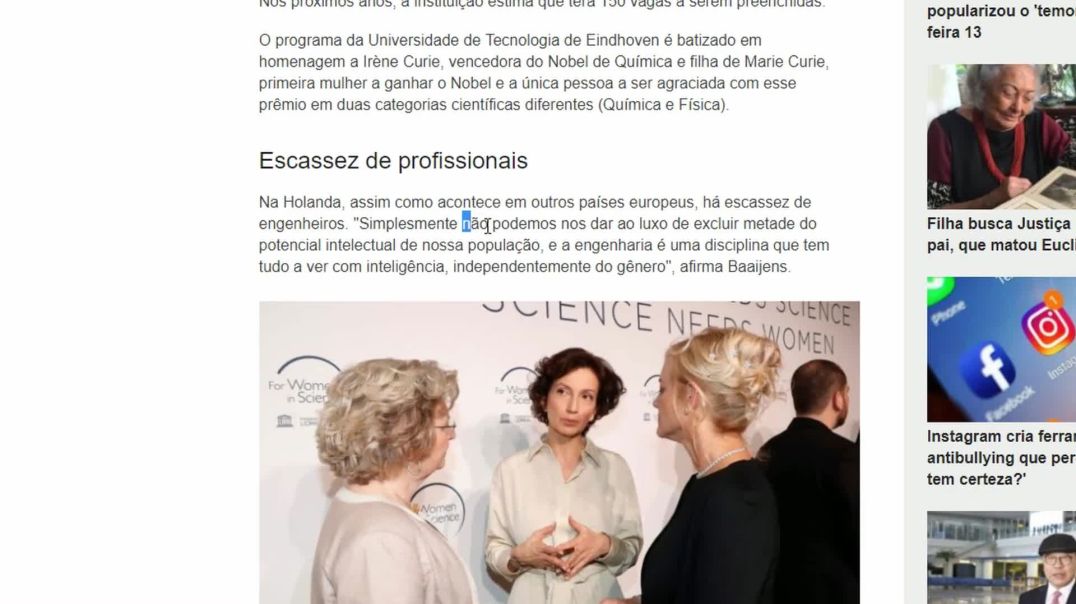 Universidade holandesa só contratará mulheres!