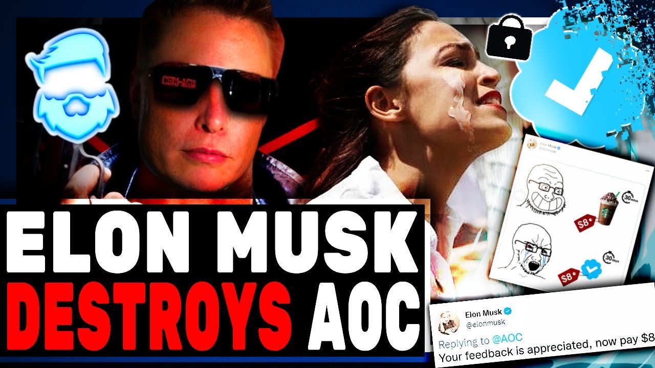 Elon Musk Just DEMOLISHED AOC & CNN With One HILARIOUS Tweet & The MELTDOWN Alexandria Ocasio-Cortez