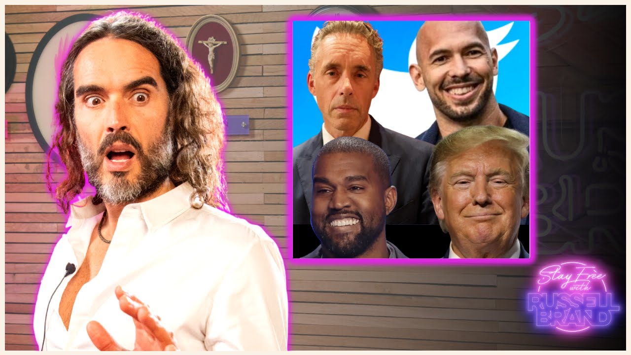 THEY'RE BACK! Trump, Ye, Tate and Peterson Reinstated! - #039 - Stay Free with Russell Brand