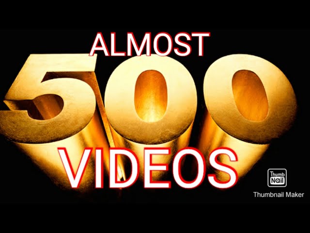 Almost 500 Videos | Black Pill | Grey Pill @SMASH TV @Jp Hives @Neowulf @Coach Soap Pill