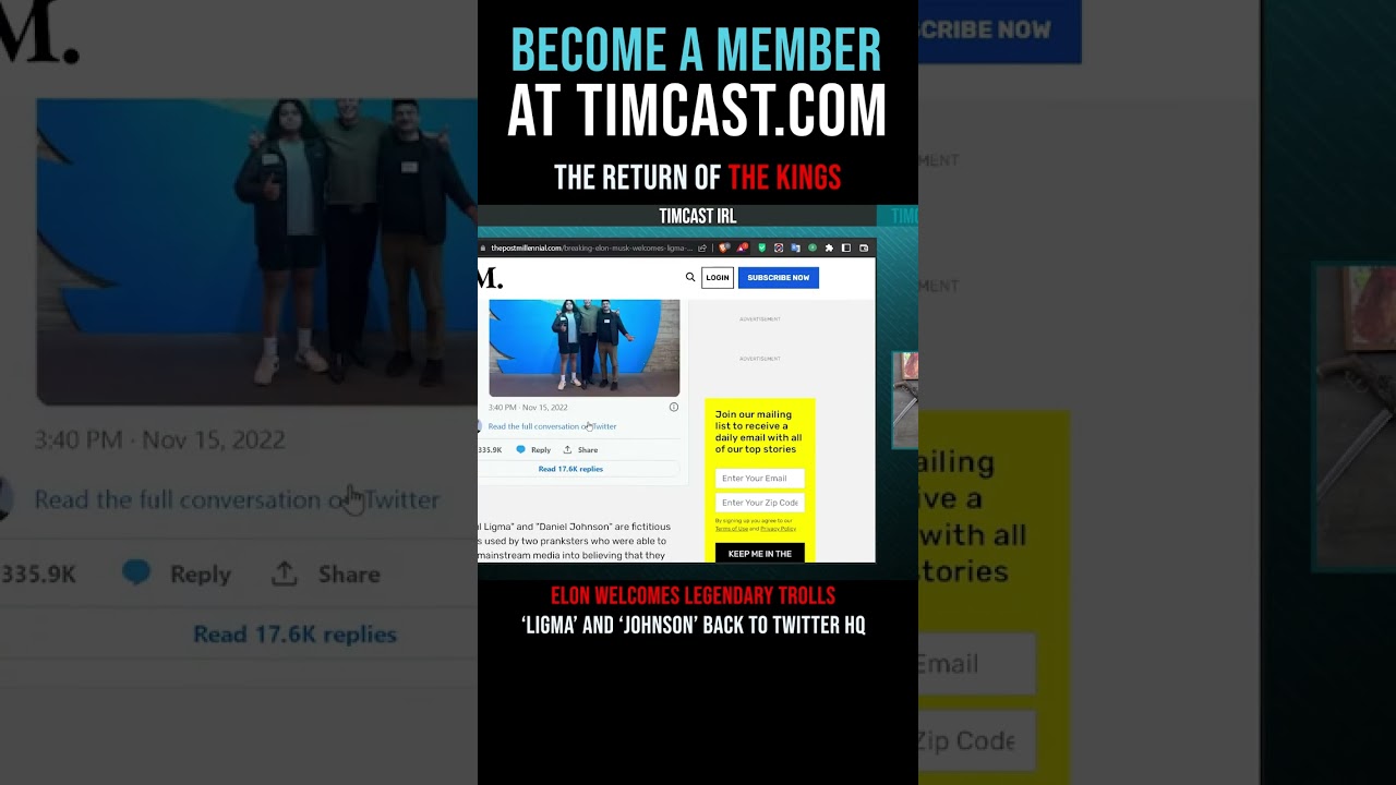 Timcast IRL - The Return Of The Kings #shorts