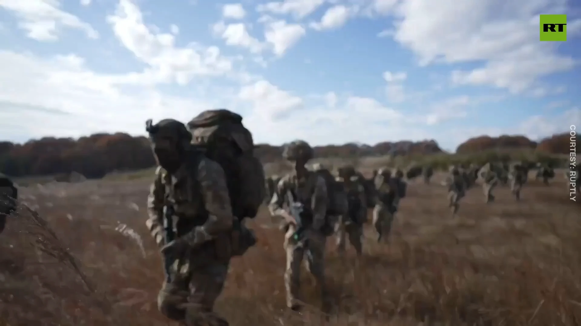 Japan-UK joint field training drills take place in Gunma