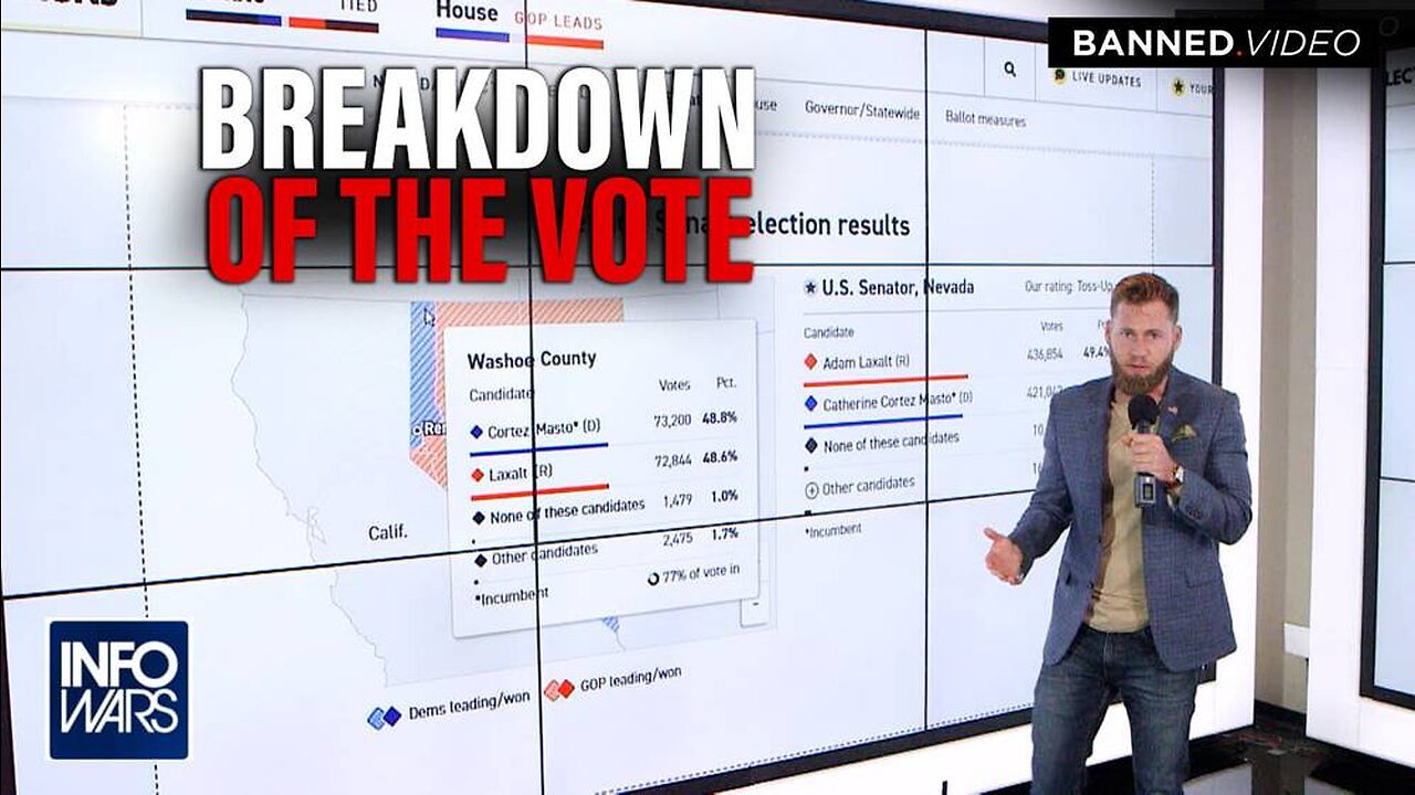 See the Map Breakdown of the Voting Results Across the Nation