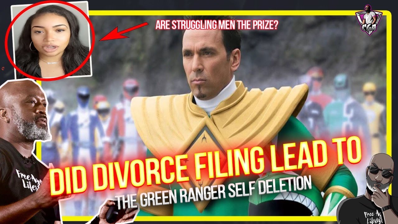 Did Divorce Filing Lead To Green Ranger Jason David Frank's Self Deletion | Struggle Men The Prize?