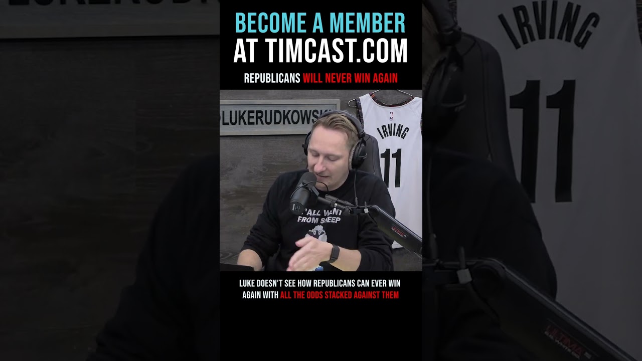 Timcast IRL - Republicans Will Never Win Again #shorts