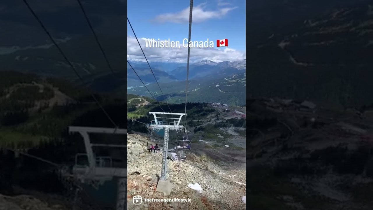 ? High In Whistler. Got stuck up here twice.