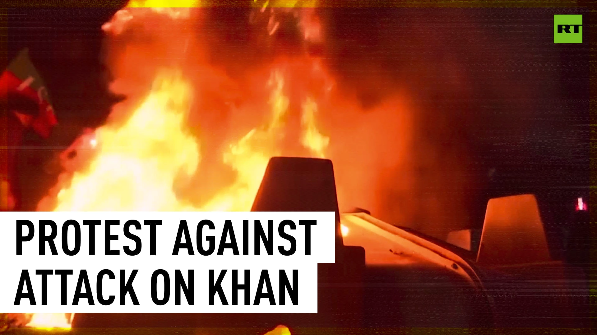 Khan supporters protest attack on former Pakistani PM