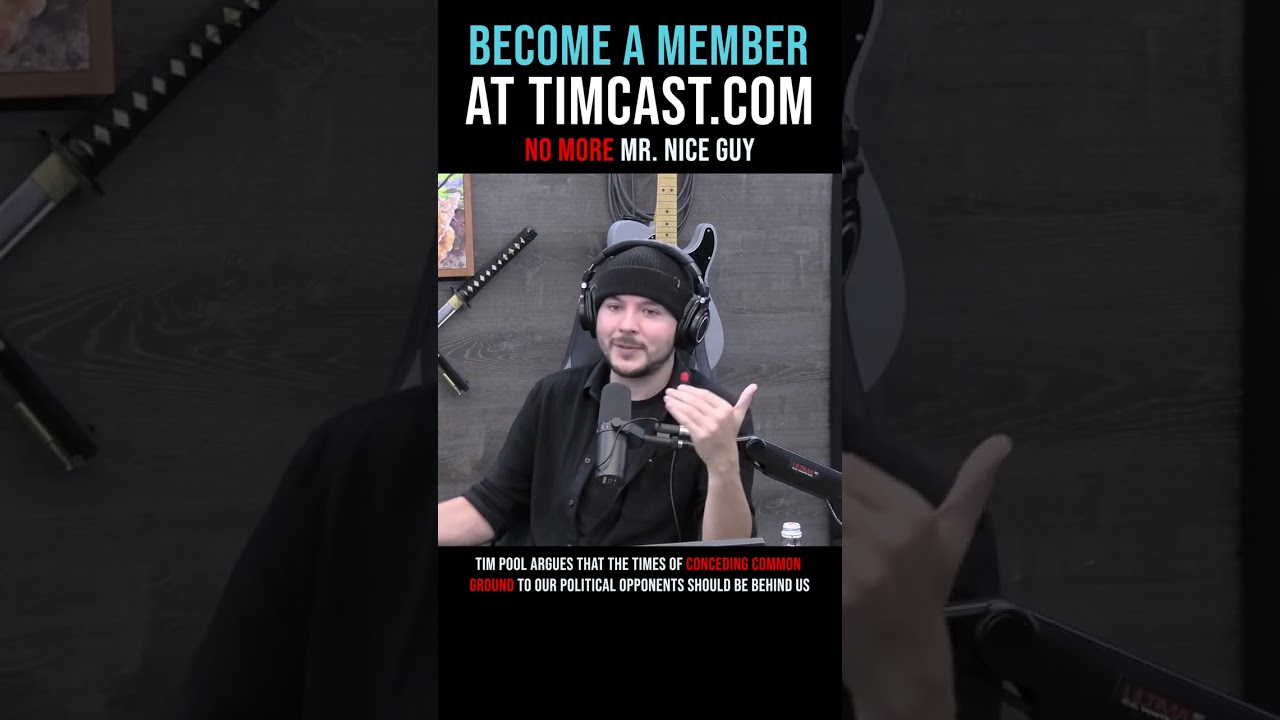 Timcast IRL - No More Mr. Nice Guy #shorts