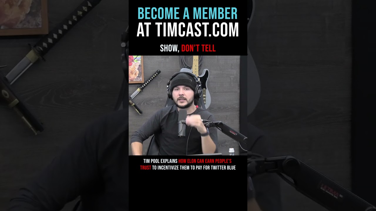 Timcast IRL - Show, Don't Tell #shorts