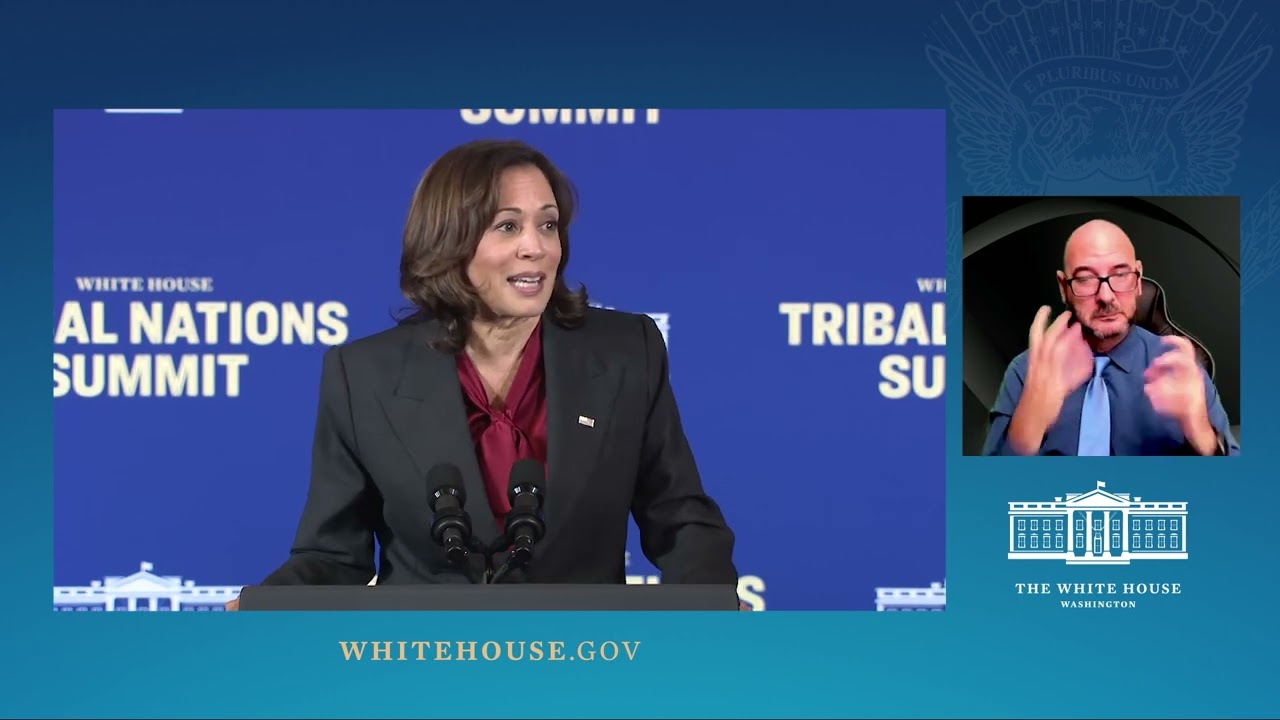 Vice President Harris Delivers Remarks at the White House Tribal Nations Summit