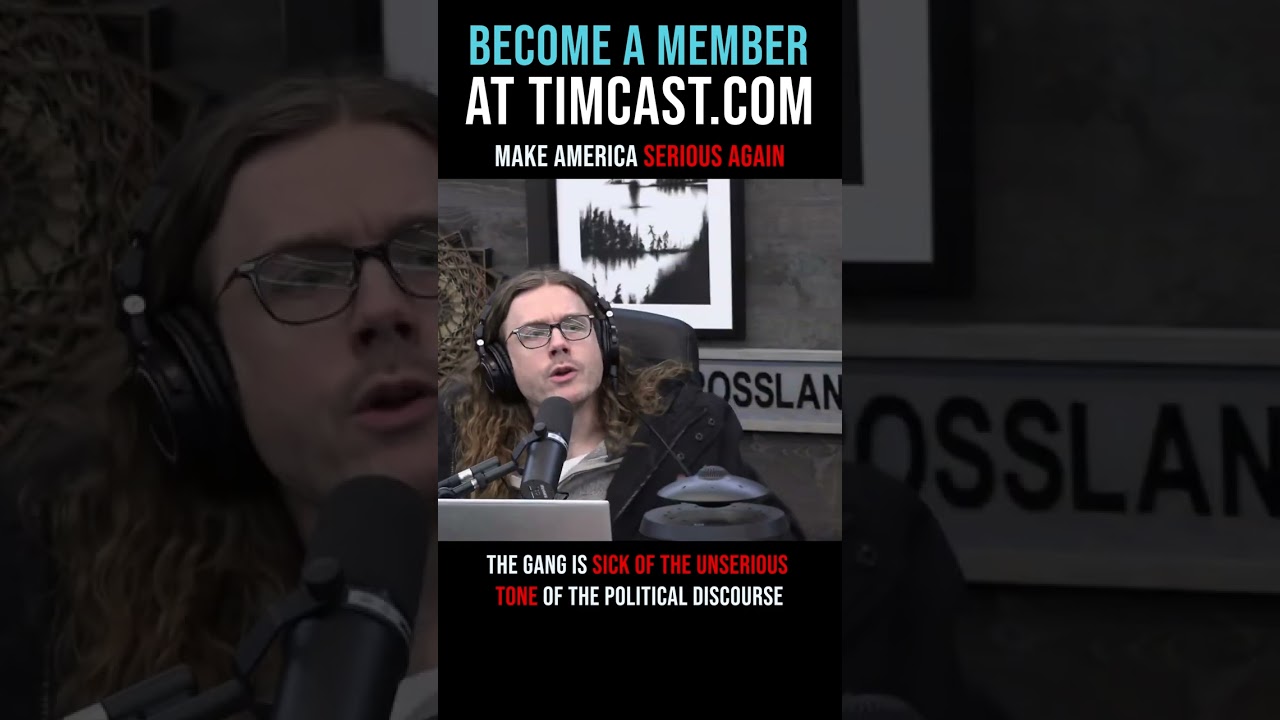 Timcast IRL - Make America Serious Again #shorts