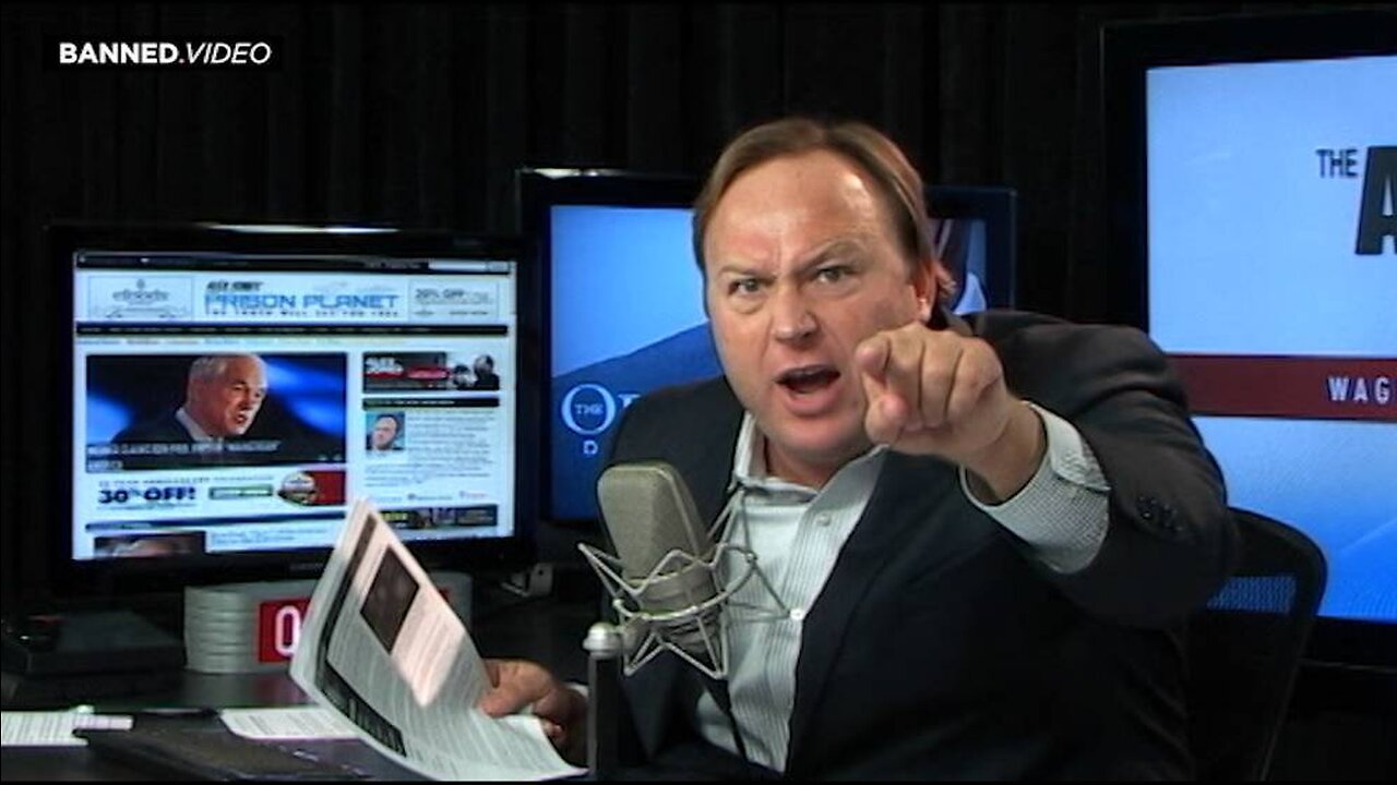 Alex Jones Unleashed! The Tipping Point Rant