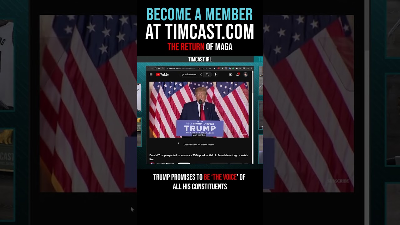 Timcast IRL - The Return Of MAGA #shorts