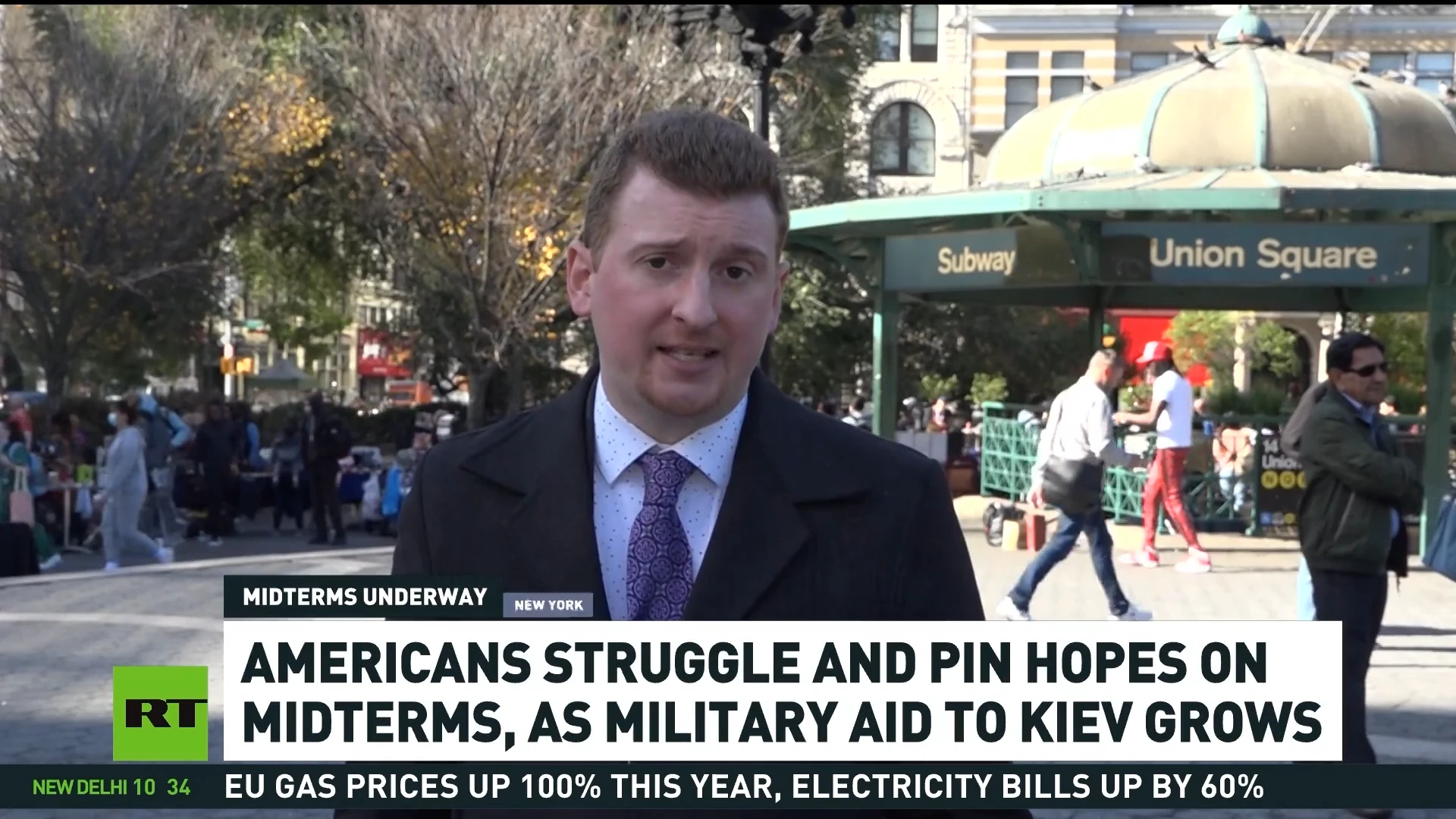 Americans put hopes in midterms while Washington keeps pumping military aid to Kiev