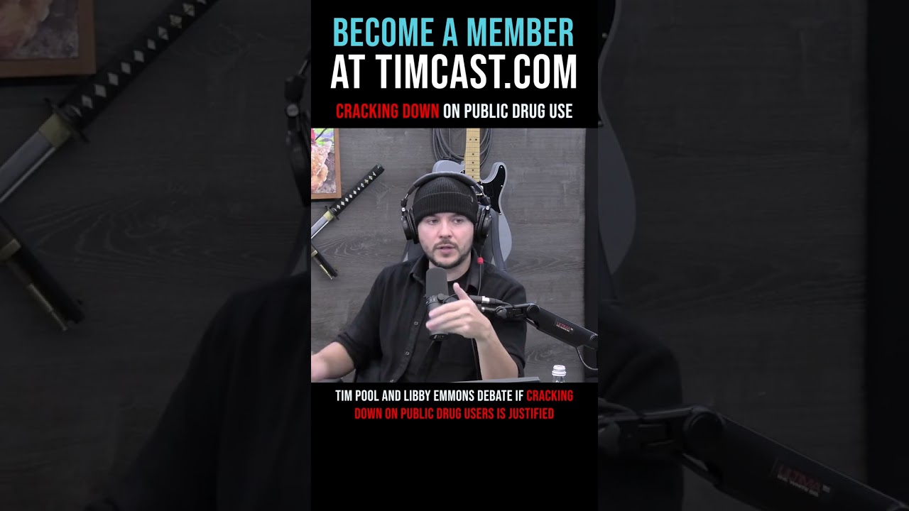 Timcast IRL - Cracking Down On Public Drug Use #shorts