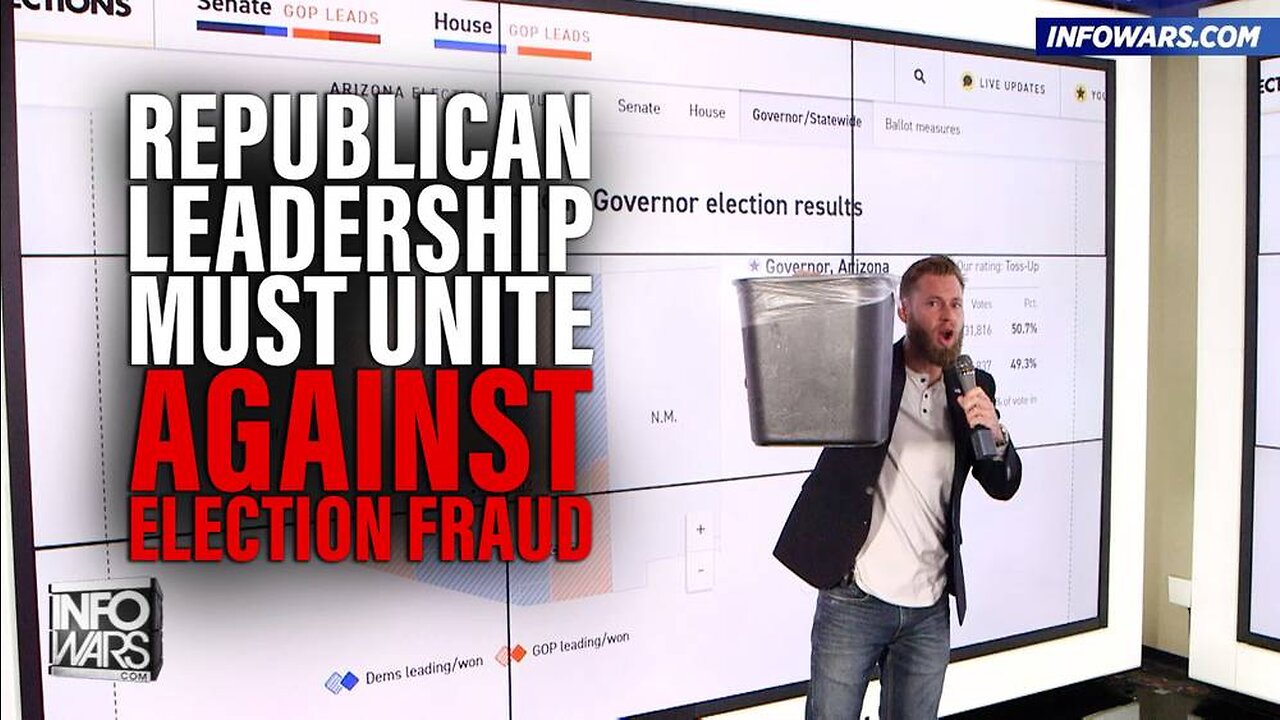 Where is Republican Leadership as Election Fraud Runs Rampant?